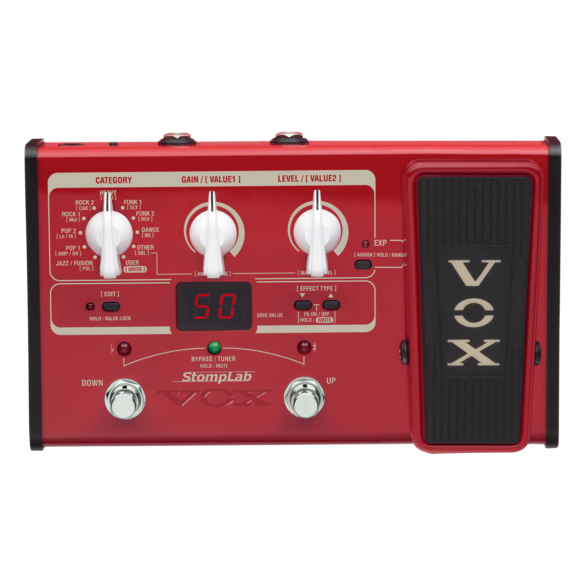 Stomplab IIB Bass Effect Processor Vox Amp Shop