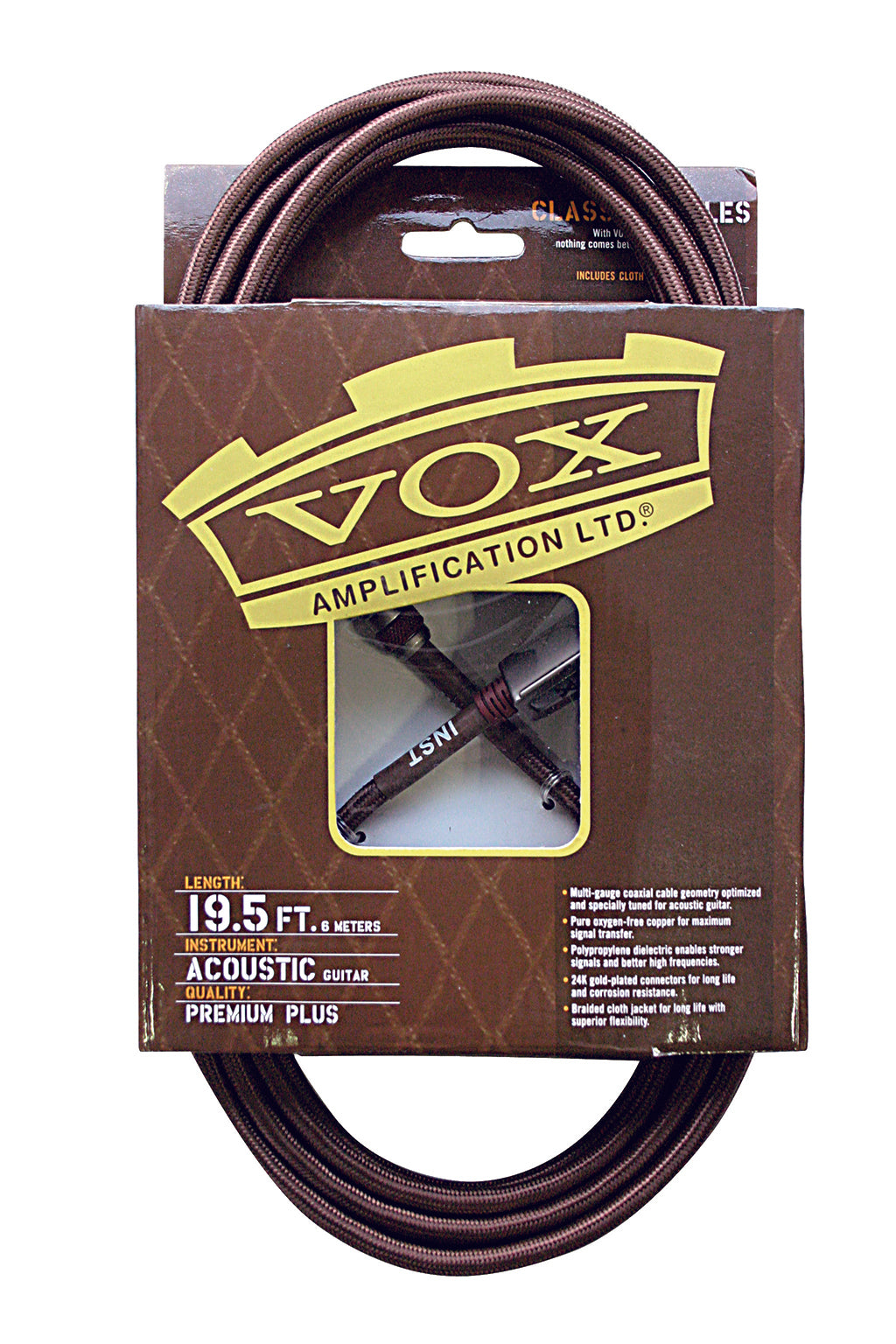 Class A Acoustic Cable - 19.5'